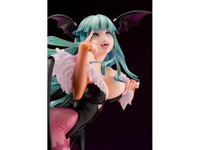 ヴァンパイア」“つやめいた舌”などを表現した1/7スケールのモリガンが