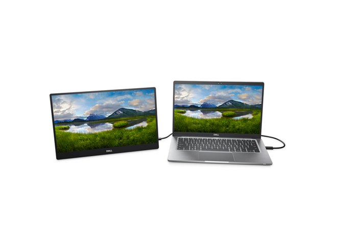 デル史上初のポータブル14型液晶「C1422H」が発売、USB Type-C デル史上初のポータブル14型液晶「C1422H」が発売、USB Type-C