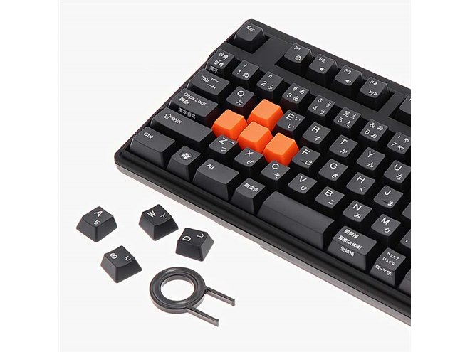 オウルテック、Cherry製メカニカルキースイッチを採用したキーボード