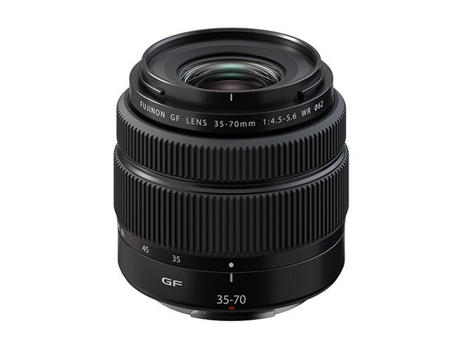 富士フイルム、GFX用の小型・軽量ズームレンズ「GF35-70mmF4.5 富士フイルム、GFX用の小型・軽量ズームレンズ「GF35-70mmF4.5