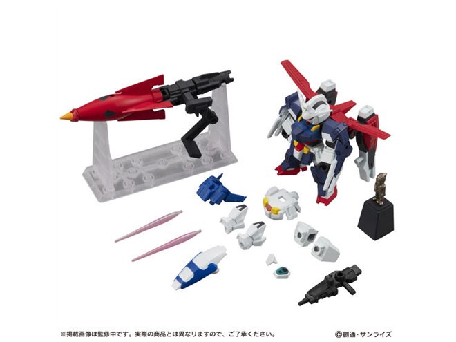 ガンダムAGE-1」がプラズマダイバーミサイル付きフルグランサセットで
