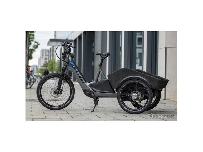 BMWがライセンス付与の3輪電動アシスト自転車、市販化に向け公開