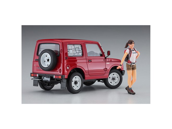 ハセガワ、キャンプガールズ付き「スズキ ジムニー」1/24模型の最新