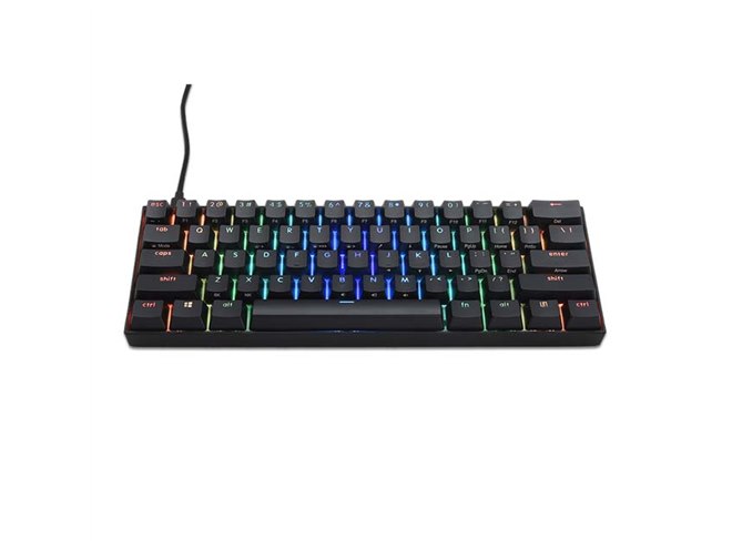 センチュリー、Gateron「赤軸」を採用したメカニカルキーボード