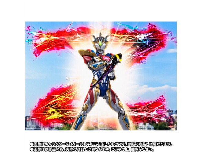 バンダイ、ベリアロク付属の「S.H.Figuarts ウルトラマンゼット デルタ