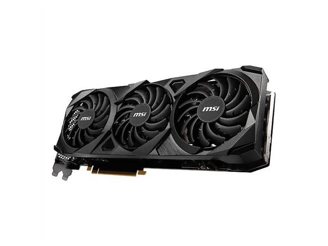 MSI、背面にアルミを採用した「GeForce RTX 3080」搭載ビデオ