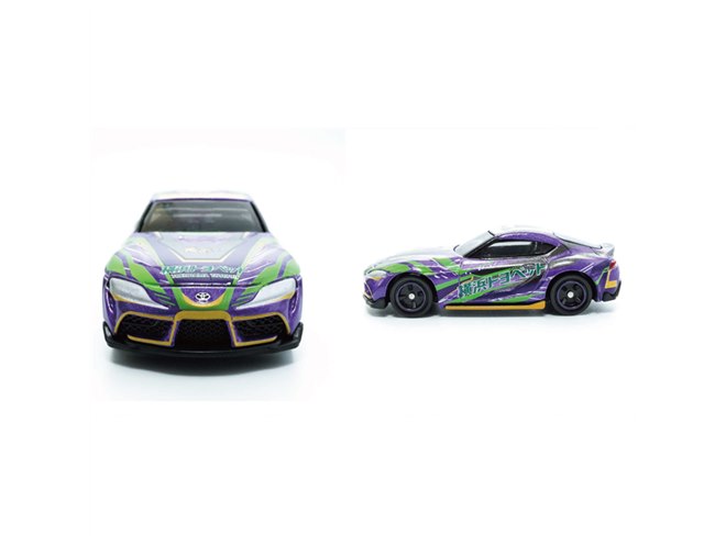 SUPRA - トミカ エヴァRT初号機 GRスープラ スープラ エヴァンゲリオン x3 トミカよりエヴァンゲリオンレーシング“エヴァRT初号機 GR