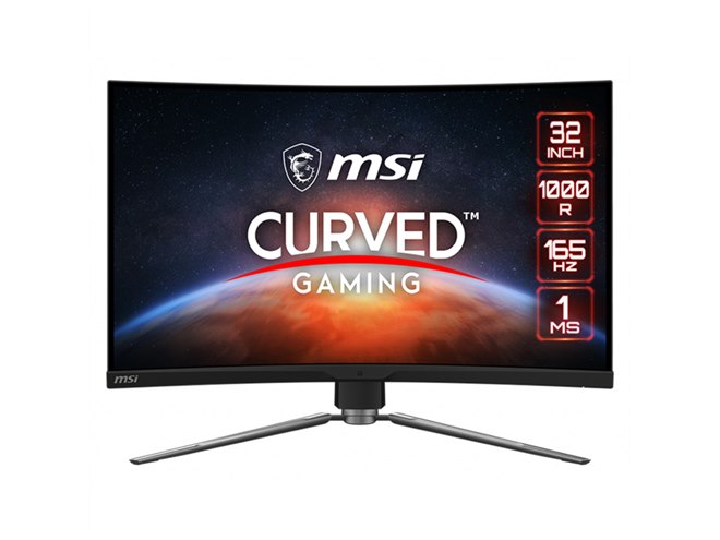 MSI、KVMスイッチ搭載の31.5型湾曲ゲーミング液晶ディスプレイを本日9