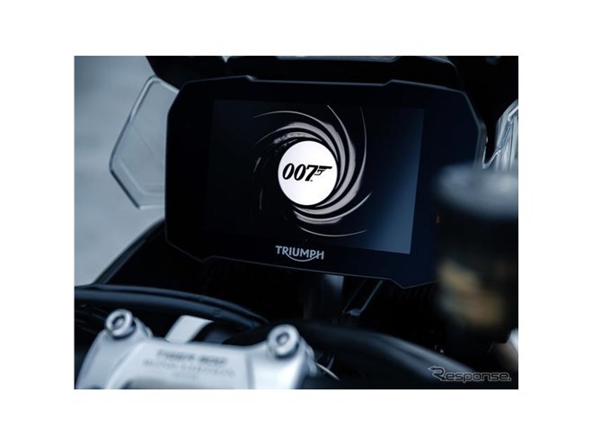 英トライアンフがボンド・エディション---007新作でバイク 英トライアンフがボンド・エディション---007新作でバイク