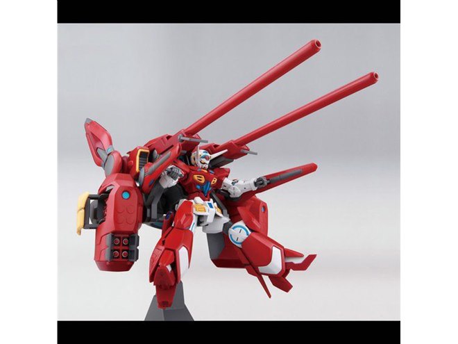 バンダイ、アサルトバックパック装備時の「HG 1/144 ガンダム G