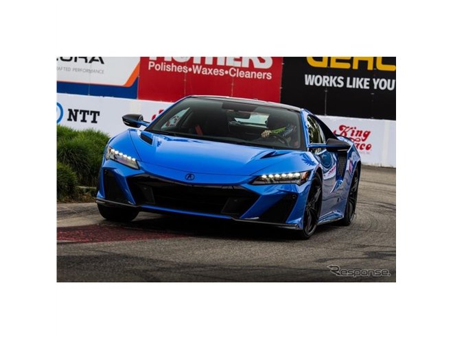 NSX最終モデルが、市販車最速タイムを記録…米市街地コース - 価格.com