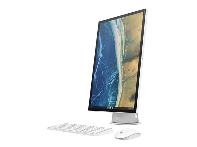 HP、21型回転式タッチディスプレイ搭載のオールインワンChromebook