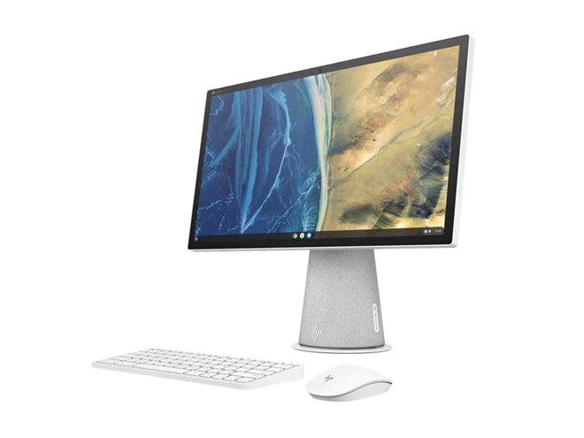HP、21型回転式タッチディスプレイ搭載のオールインワンChromebook