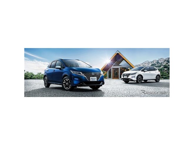 日産ノートからクロスオーバー派生、車高25mmアップ…価格は253万