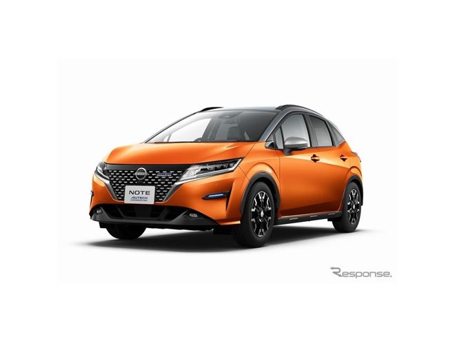 1円スタート売切り！日産ノートAUTECH(オーテック)純正 5.5J-15 off+45 pcd100/4H 175/65R15 ラジアルタイヤ付き4本セット 日産ノートからクロスオーバー派生、車高25mmアップ\u2026価格は253万7700円