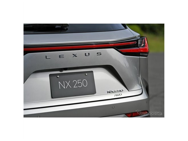 レクサス NX 新型】バラ文字ロゴの理由、機能と面で表現したデザインと