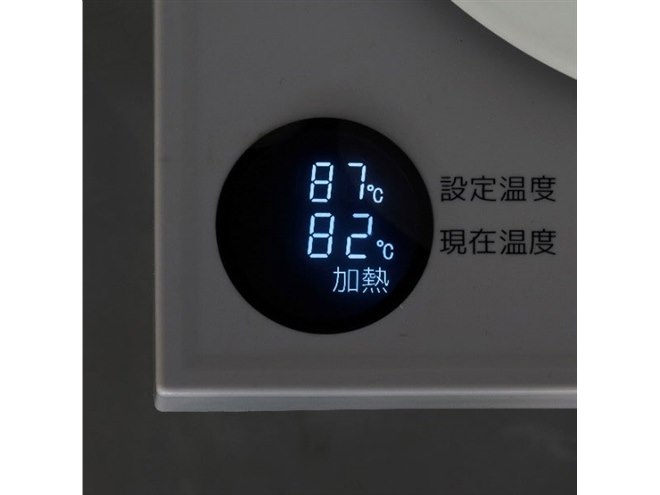 ドウシシャ、1度単位で温度を設定できる電気ケトル「EKW-101M」 - 価格.com
