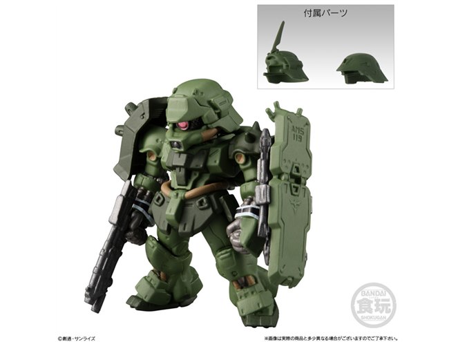 UCガンダム　ソデナシソデアリ 5種セット バンダイ、「機動戦士ガンダムUC」5周年記念の特別食玩6種を10