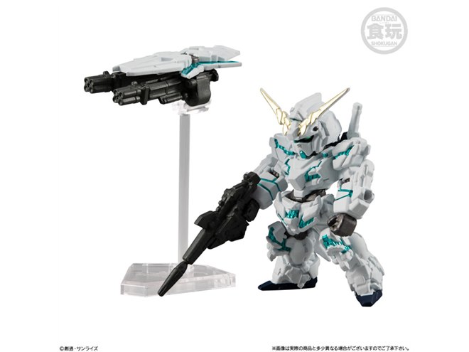 バンダイ、「機動戦士ガンダムUC」5周年記念の特別食玩6種を10