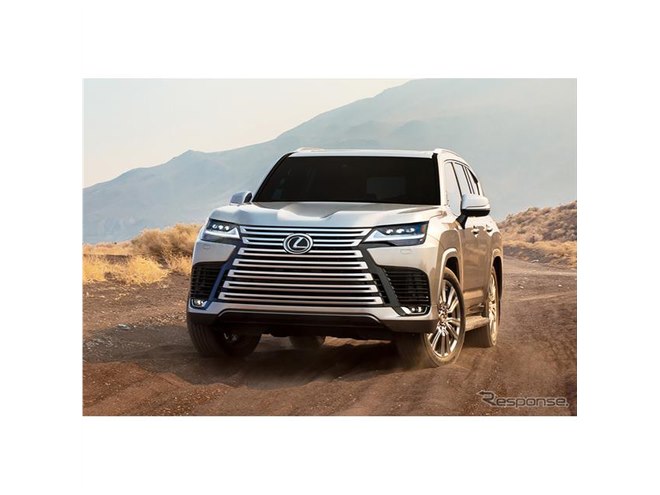 レクサス版ランクル、最上位SUV『LX』新型発表…日本発売は2022年初頭に