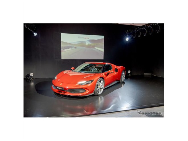V6エンジン+電気モーターを搭載、フェラーリの新世代マシン