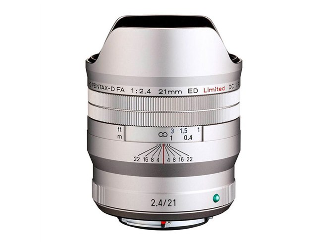 リコー、リミテッドレンズ「HD PENTAX-D FA 21mmF2.4ED Limited DC