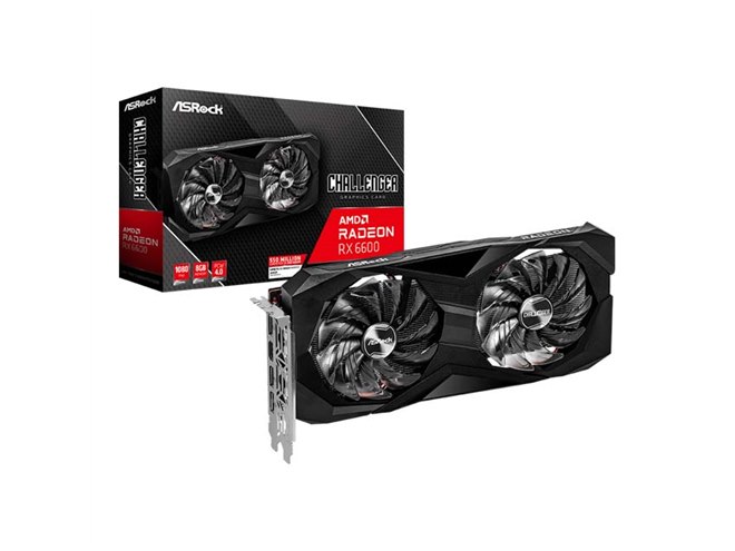 ASRock、「Radeon RX 6600」を搭載したビデオカード - 価格.com