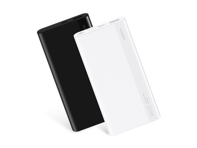 ファーウェイ、最大22.5W出力の10000mAh薄型モバイルバッテリー