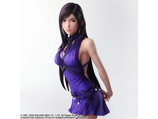 ファイナルファンタジーVII リメイク」ドレス姿のティファが立体