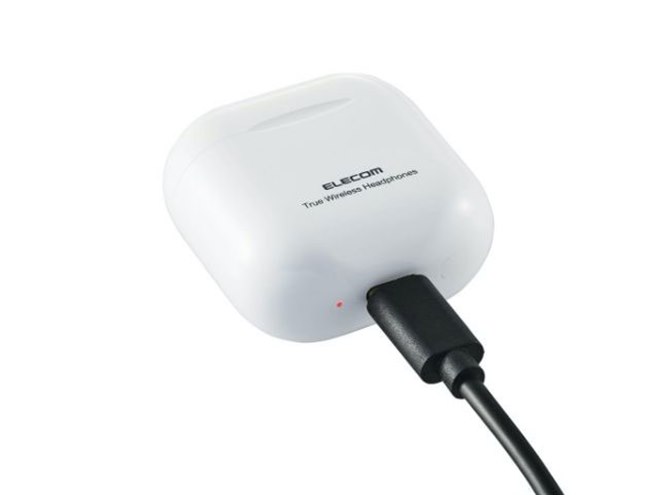 ELECOM トゥルーワイヤレスイヤホン LBT-TWS11WH ノブロックTV エレコム LBT-TWS11WH ワイヤレスイヤホン Bluetooth 5