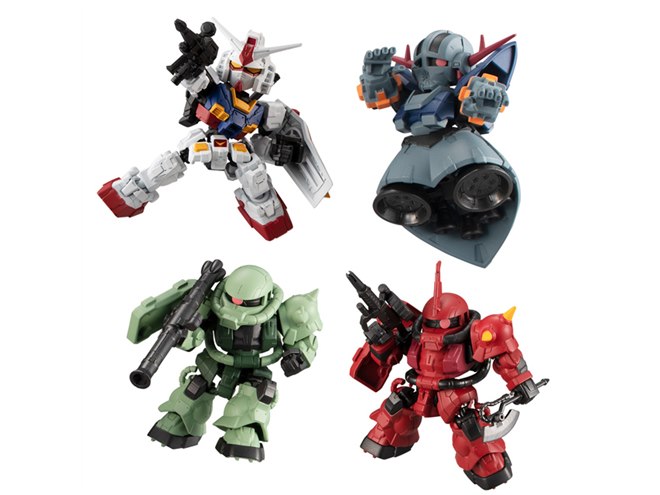 MOBILITY JOINT GUNDAM 20個 まとめ売り ガンダム」“全身約20か所可動”の新食玩シリーズ第1弾が2022年4月発売