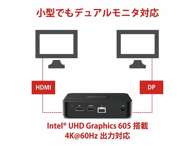 MINISFORUM、厚さ33mmで「Pentium Silver N5030」搭載のファンレスPC