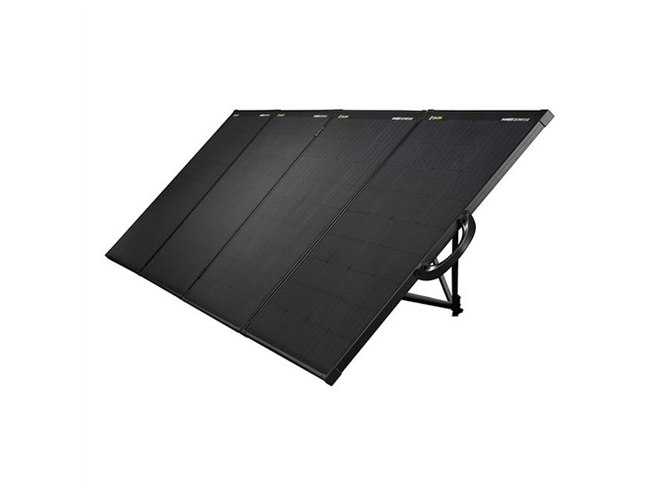 GOAL ZERO 折りたたみ式ソーラーパネル Goal Zero、最大出力300Wで自動開脚機能搭載の「折りたたみ式ソーラー