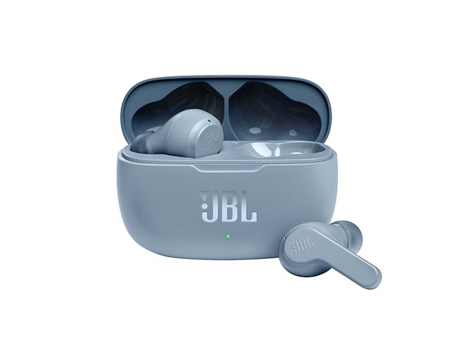 JBL、ショートスティック型の完全ワイヤレスイヤホン「WAVE200TWS