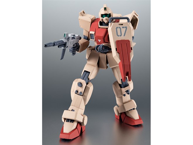 陸戦型ジム」がver. A.N.I.M.E.に登場、第07MS小隊マーキング