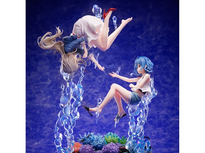 白い砂のアクアトープ A4アクリルパネル 海咲野くくる&宮沢風花 ゲーマーズ特典 アニメ「白い砂のアクアトープ」見つめ合う海咲野くくる＆宮沢風花が1