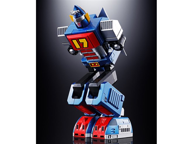 大鉄人17」が超合金魂に登場、要塞・飛行形態への変形ギミックを再現