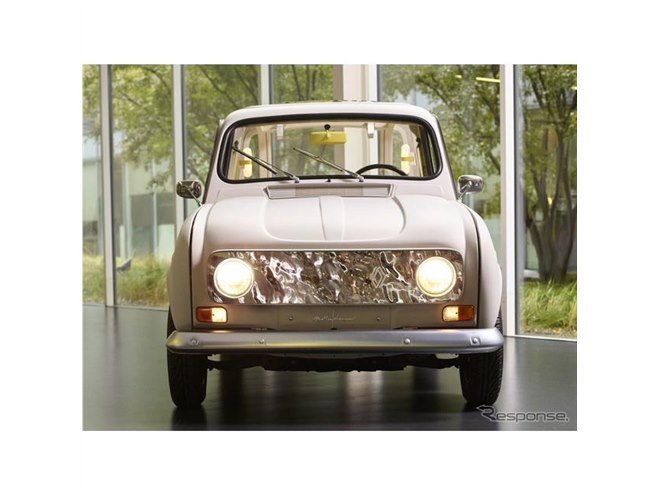 カングー のルーツ、ルノー『4』が移動スイートホテルに…60周年記念で