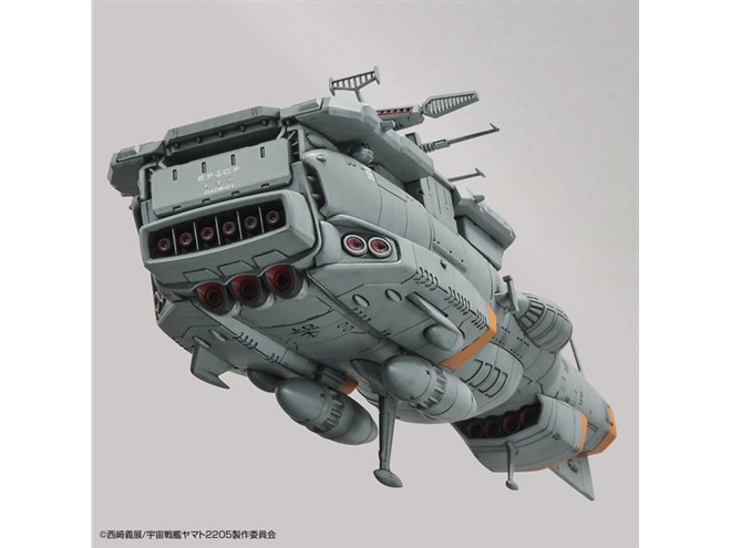 宇宙戦艦ヤマト2205」艦橋が青く発光する「1/1000 補給母艦アスカ」が