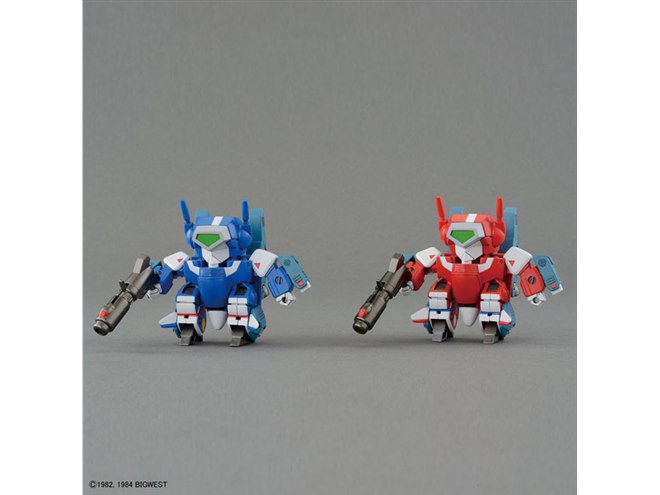 マクロス」一条/マックス/ミリア機のSDバルキリー4機体セット、本日10