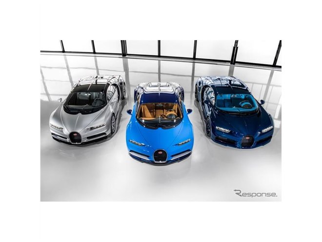 ブガッティのハイパーカー『シロン』、限定500台の生産が最終段階