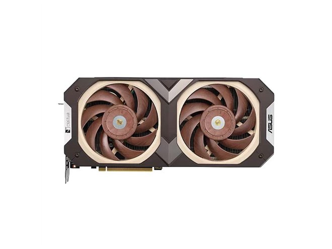 ASUS、Noctuaと共同開発したビデオカード「RTX3070-O8G-NOCTUA