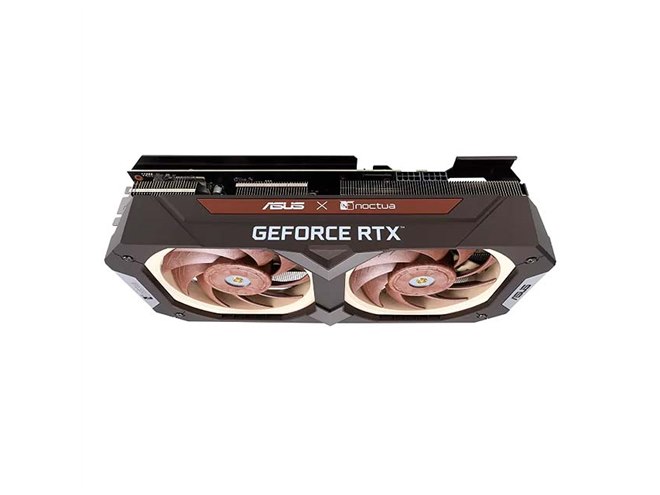ASUS、Noctuaと共同開発したビデオカード「RTX3070-O8G-NOCTUA