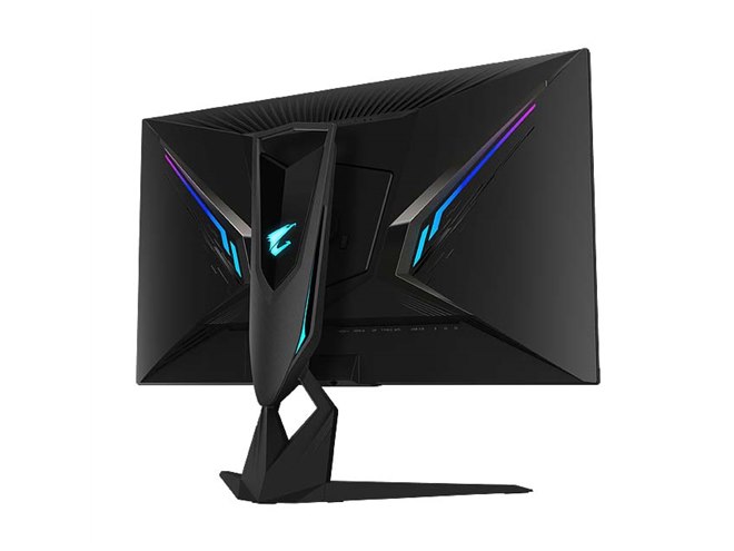 【新品】GIGABYTE AORUS FI32U【4K/31.5型/144Hz】 GIGABYTE、1ms/144Hz駆動対応の31.5型4Kゲーミングディスプレイ