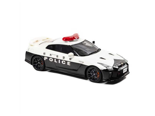 ヒコセブン「日産 GT-R（R35）」パトカーの1/18模型、400台限定で予約