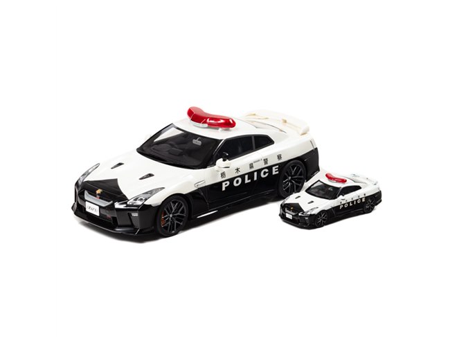 ヒコセブン「日産 GT-R（R35）」パトカーの1/18模型、400台限定で予約