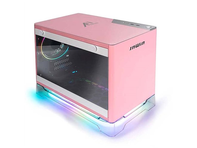 inWin A1 Prime ピンク PCケース IN WIN、750W電源を搭載したMini ITXケース「A1 Prime Pink」を本日11