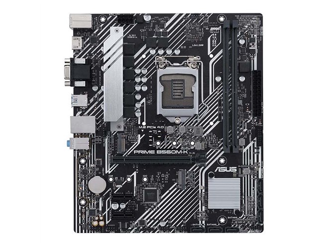 ASUS、「Intel B560」を搭載したMicro ATXマザー「PRIME B560M-K