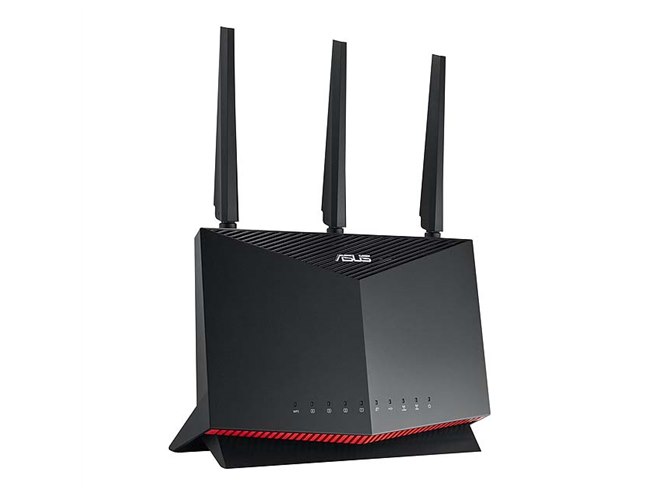 ASUS、最大4804MbpsのWi-Fi 6対応ゲーミングルーター「RT-AX86S