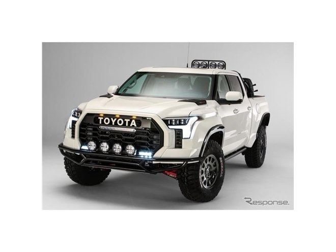 トヨタ・タンドラ　ハイリフト フルオペ トリプルモンスタータンドラ、アゲの勢いが止まらない！